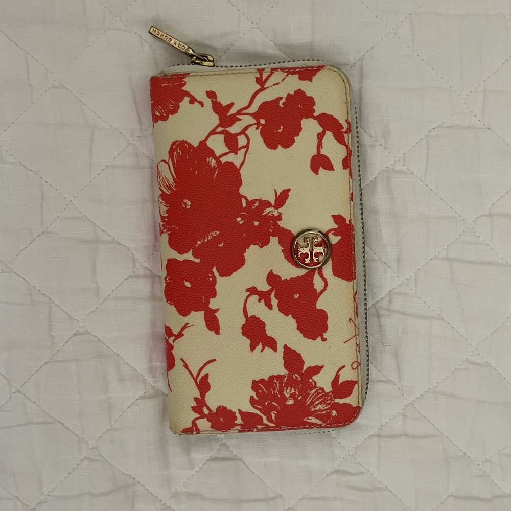 Tory Burch Floral Wallet